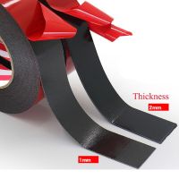 2pcs/1pcs 10M 10 5 1 Meter 0.5mm 1mm 2mm thickness Super Strong Double side Adhesive foam Tape for Mounting Fixing Pad Sticky Adhesives Tape