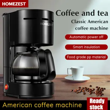 600W Classic American Coffee Machine Smart Automatic Electric Drip