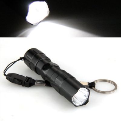 Waterproof 3W LED 200LM Super Bright Mini Flashlight Lamp Torch Camping Fishing
