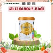 Có sẵn Chính hãng Sữa bột XO Kid lon 800g cho trẻ 2-15 tuổi