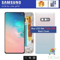 ต้นฉบับ5.8 "AMOLED จอ LCD สำหรับ Samsung Galaxy S10e G970สัมผัสหน้าจอ LCD หน้าจอดิจิตอลประกอบสำหรับ Samsung S10e G970F G970W G970U