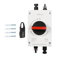 32A 4P PV Disconnector Switch DC1200V Basic Kit GF40 Outdoor IP66 Waterproof Diverter Switch Rotary Switch for Solar