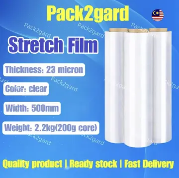 Pack x 3 Stretch Film Transparente 1.4 Kg