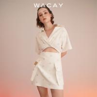 WACAY - Esther Dress (Monogram) เดรสสั้น