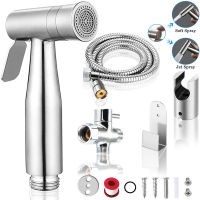 Handheld Bidet Faucet Bathroom Stainless Steel Toilet Sprayer Set Accessory Sprayer Shower Head Automatic Cleaner