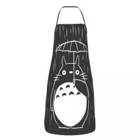 Studio Ghibli My Neighbor Totoro Bib Apron Women Men Chef Tablier Cuisine for Kitchen Cooking Hayao Miyazaki Manga Gardening