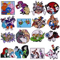 Anime Figure Enamel Pins Collect Funny Movies Games Metal Cartoon Brooch Backpack Collar Lapel Badges Fashion Jewelry Gifts