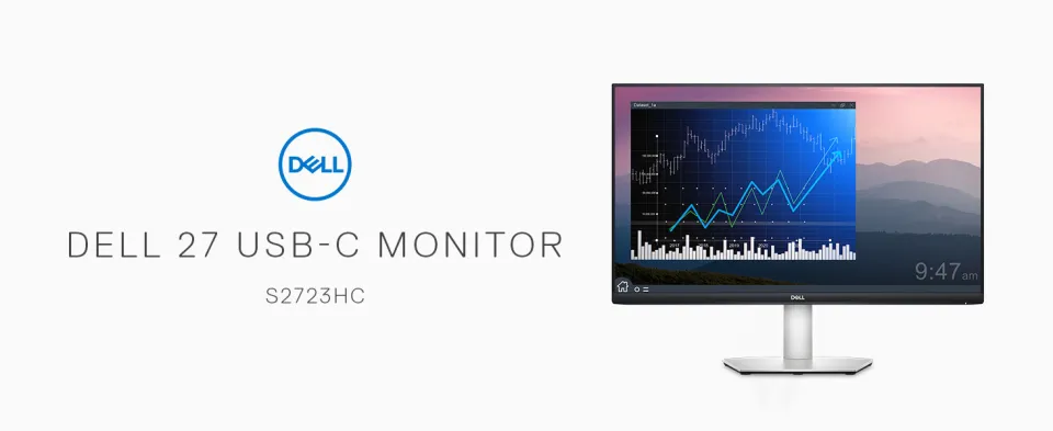 Dell 27-inch USB-C Monitor S2723HC - Full HD (1920 x 1080 Display