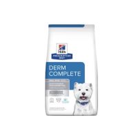 ส่งฟรี??Hills prescription Derm Complete Small bites dog อาหารบำรุงผิวหนังสำหรับสุนัขพันธุ์เล็กที่ไวต่อการแพ้อาหารขนาด1.5kg / 2.95kg