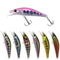 TOWER 50mm 4g เหยื่อสตรีมจม เหยื่อปลอม Minnow Lures Minnow เหยื่อ ล่อหล่อยาว เบ็ดตกปลา