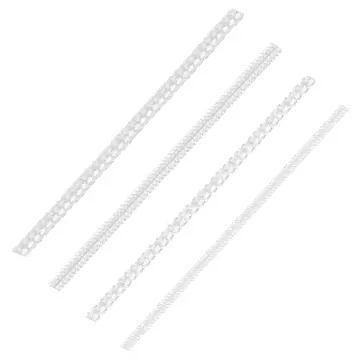 8 Sizes Silicone Invisible Clear Ring Size Adjuster Resizer Loose