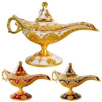 Aladdin Magical Wishing Light Retro Magical Wishing Ornament Tabletop Decoration with Finely Polished Surfaces for Home Party and Wedding great