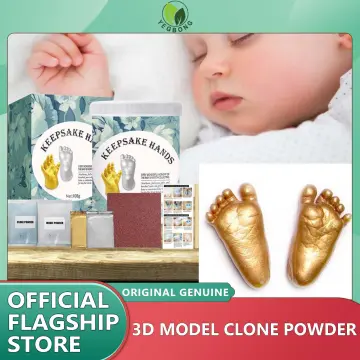 DIY 3D Hand Mold Powder Clone Powder Couple Hand Foot Model Baby