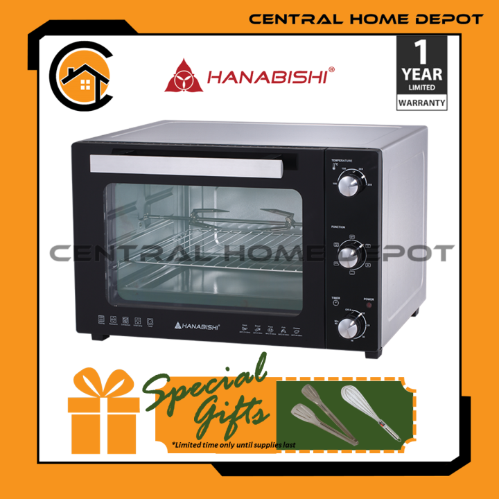 hanabishi electric oven 55 liters