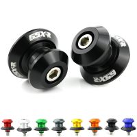 Fit For Suzuki GSX-R 600 GSXR600 GSX-R 750 GSXR750 GSXR1000 GSX-R 1000 2001-2019 Swingarm Sliders Spools Stand Bobbins CNC Alloy