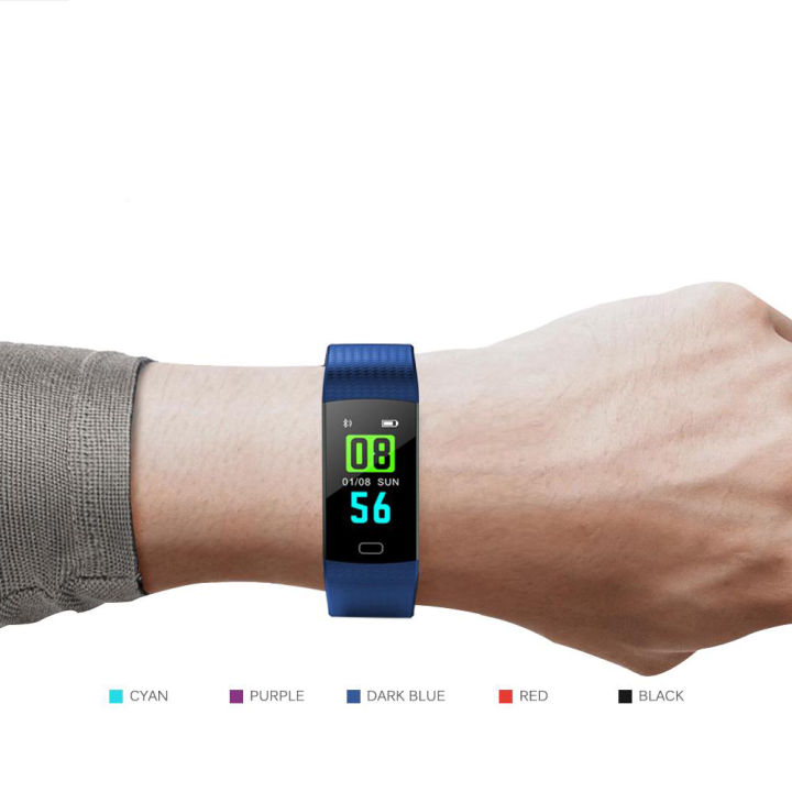 นาฬิกาข้อมือ-smart-watch-m4-รับฟรี-ฟิล์มกันรอย-นาฬิกาดิจิตอลข้อมือ-นาฬิกาจับชีพจร-นาฬิกานับก้าว-นาฬิกาวัดแคลอรี่