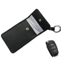 ☏☒ RFID key signal blocker genuine leather case key signal blocker pouch
