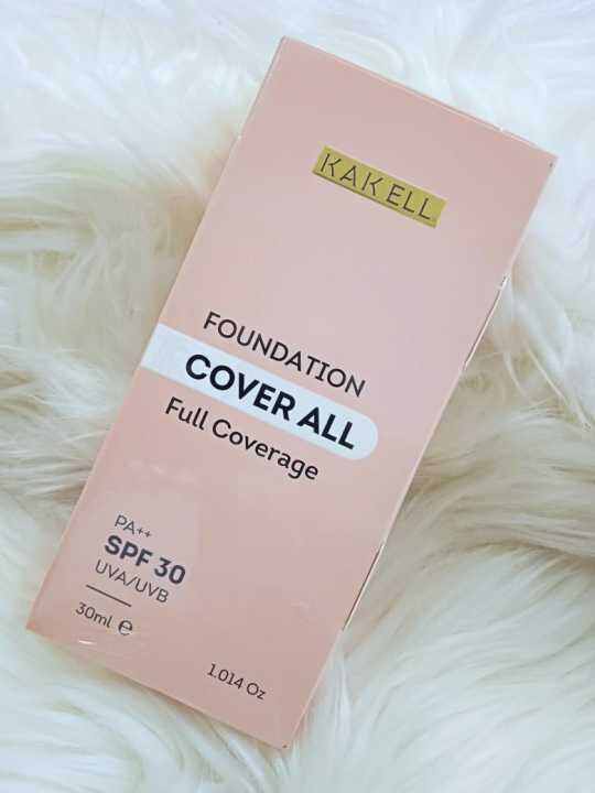 KAK ELL COVER ALL FOUNDATION CODE 01,02 100 ORIGINAL Lazada