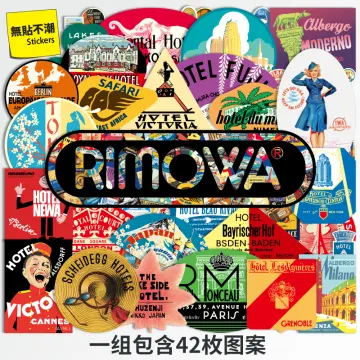 10/30/56PCS Cool Rimowa Travel Retro Stickers International Hotel