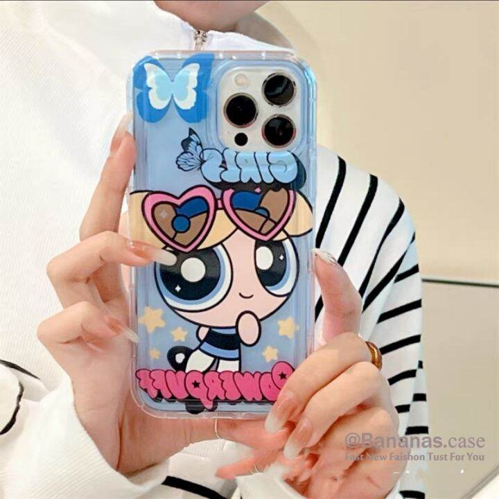 เคสโทรศัพท์มือถือนิ่ม-แบบใส-ลายการ์ตูน-พร้อมขาตั้ง-สําหรับ-iphone-14-13-12-x-xr-xs-7-8-se2020