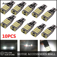 Asahi Motor 10pcs White 45 SMD 4014 T15 W16W LED Car ย้อนกลับหลอดไฟ6000K