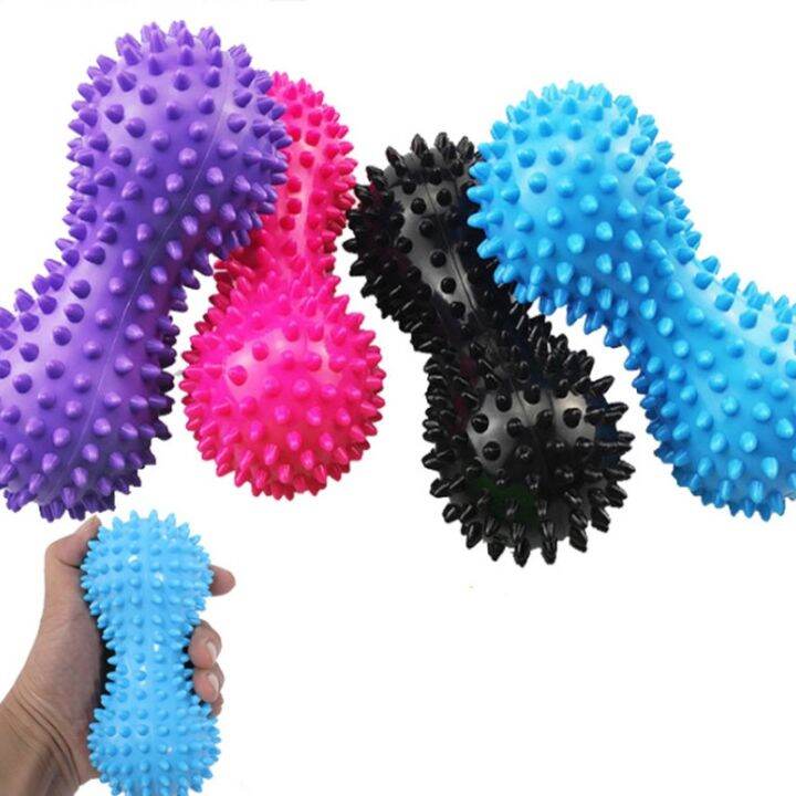 peanut-shape-massage-yoga-sport-fitness-ball-durable-pvc-stress-relief-body-hand-foot-spiky-massager-trigger-point-foot-pain