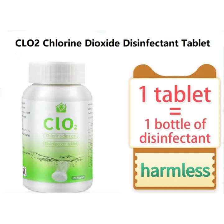 practical Chlorine Dioxide Disinfectant Tablet CIO2 Effervescent tablet Multi Purpose Sanitizer