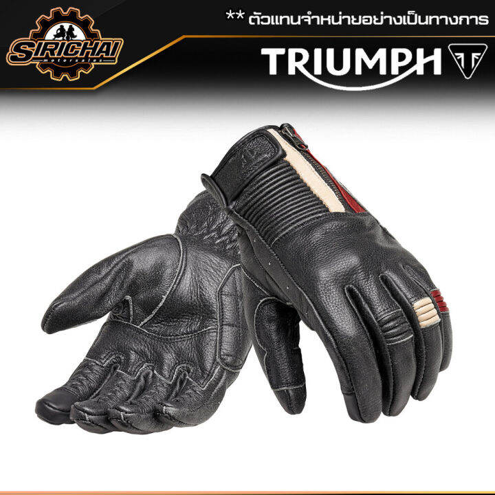 ถุงมือมอเตอร์ไซค์-ถุงมือ-triumph-mgvs17322-สินค้าลิขสิทธิ์แท้-100