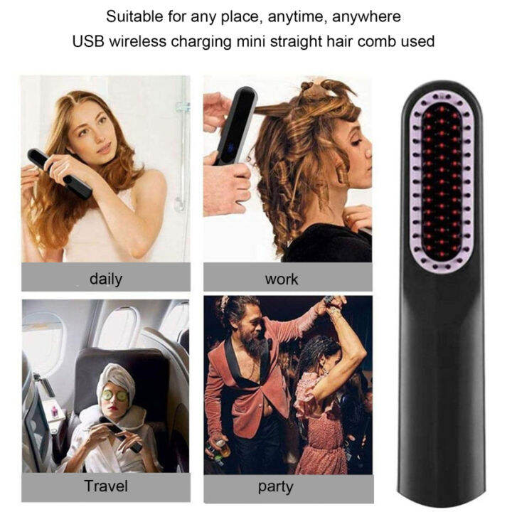 beard-straightener-brush-usb-wireless-charging-hair-comb-portable-mini-ceramic-charging-hair-straightener-one-step-hair-styler