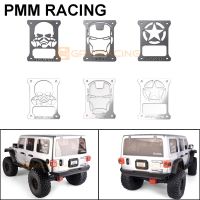 Metal Tail Light Decorative Sheet for 1/10 RC Crawler Car Traxxas AXIAL SCX6 Wrangler Diy Parts