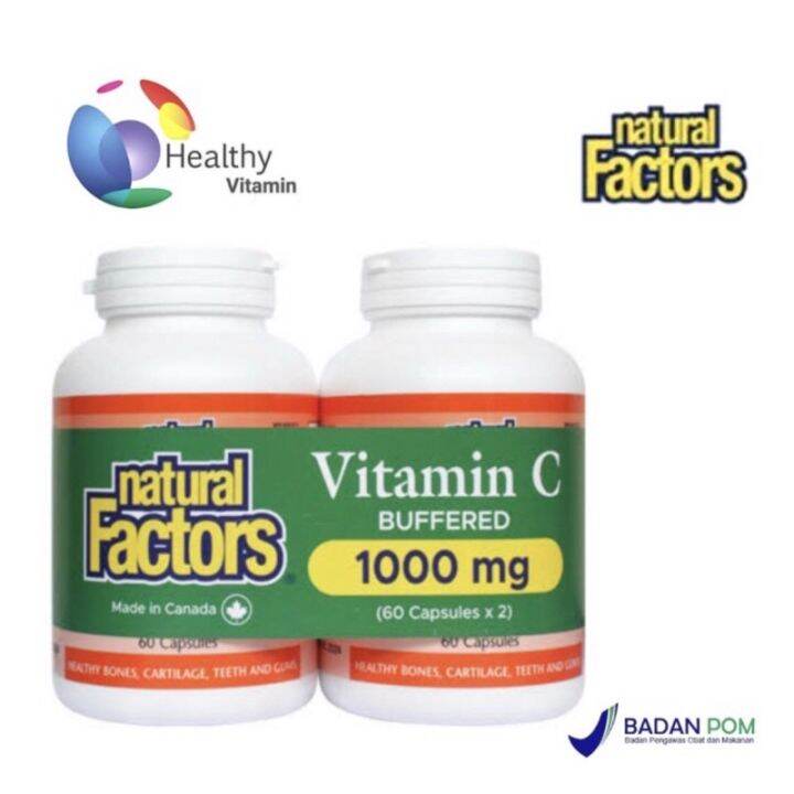 natural factors vitamin c 1000 mg Lazada Indonesia