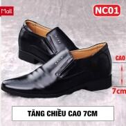 Giày da nam công sở cao cấp, tăng chiều cao 6