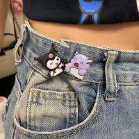 Kuromi Waist Buckle Versatile Girl Accessories Fashion To Changed Waist Small Buckle Kuromi Buckle Waist Artifact Y3P8