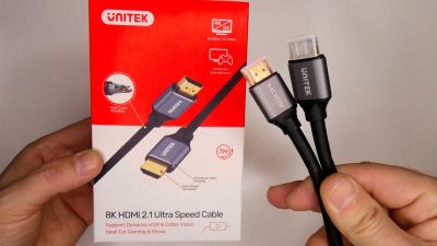 UNITEK 8K HDMI 2.1 Ultra Speed Cable Model Number: C137W