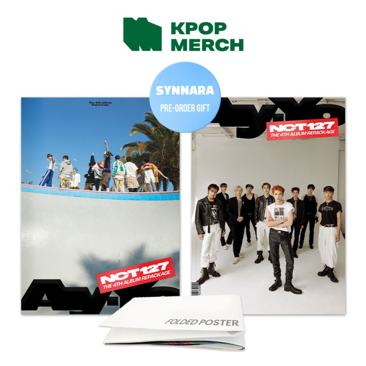 Synnara T Nct 127 4th Repackage Album Ay Yo Folded Poster Th 2288