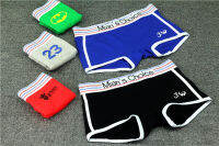 5 PCS (สีสุ่ม) ผู้หญิงกางเกงบ็อกเซอร์กีฬากางเกงในฝ้ายกางเกงในBoyshorts Tomboyนักมวย3PCS