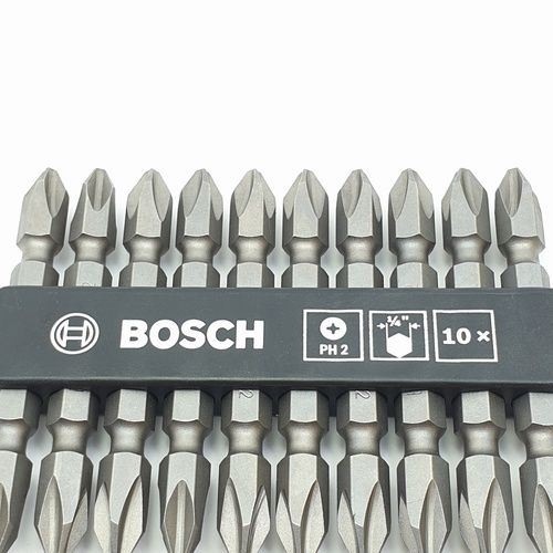 ถูกชัวร์-bosch-ดอกไขควง-screwdriver-bit-ph2-65mm-สีเงิน-ส่งด่วนทุกวัน