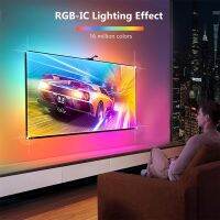 Smart Sync TV Backlight WS2811 LED Strip Light Wifi App Tuya Control TV Ambiligh Screen Synchronization Lamp for Game Room PC TV