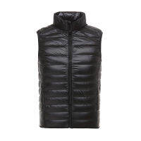 Vomint New Mens Down Vest Coats Sleeveless Jackets 90 Duck Down Short Slim Down Vest Stand Neck Jacket for Male