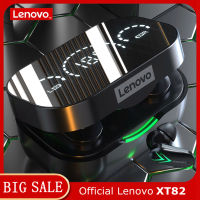 Lenovo XT82 TWS ชุดหูฟังไร้สายบลูทูธ5.1 300MAH,ซับวูฟเฟอร์ระบบลดเสียงสเตอริโอคู่100% ดั้งเดิมผลิตภัณฑ์ใหม่