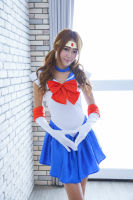 ฮาโลวีนอะนิเมะ cosplay เครื่องแบบการแสดงเกม เซเลอร์มูนพระจันทร์กระต่าย Sailor Moon