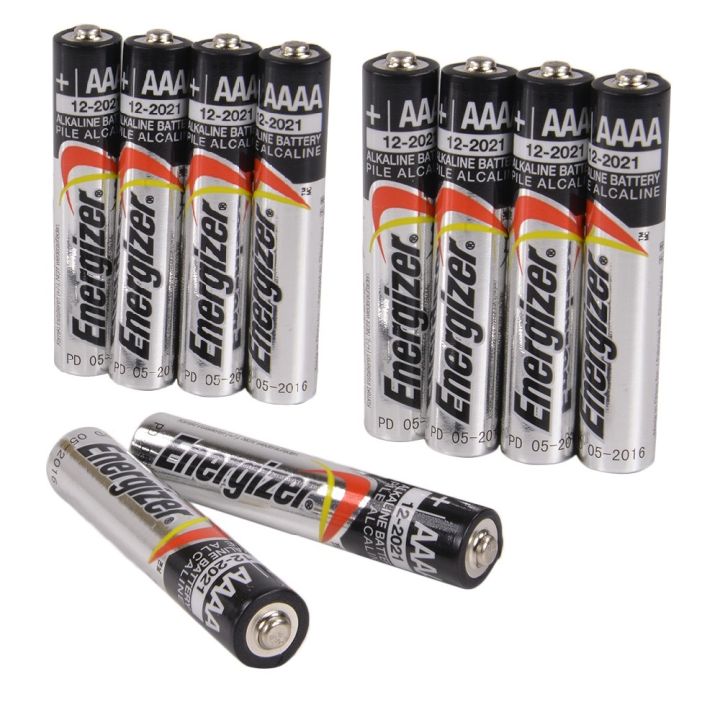 Energizer AAAA 10-piece Alkaline Batteries 10-piece Set 4A E96 Battery ...