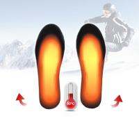 Usb Heated Shoe Insoles Foot Warmer Sock Mat Winter Outdoor Sports Heating Sporting Goods