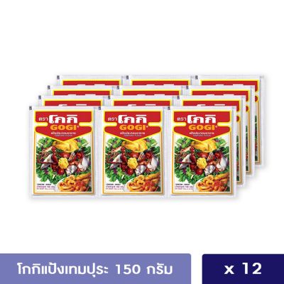 โกกิ แป้งเทมปุระ แป้งทอดกรอบ 150 กรัม แพ็ค 12 ซอง