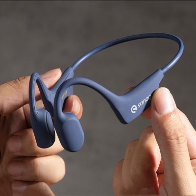 （Orange home earphone cover）ชุดหูฟังบลูทูธใช้งานหูฟังได้ยินผ่านกระดูก A30S กันน้ำได้ไม่ดี IPX7การใช้งานทางอากาศ