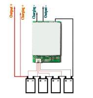 4S 12V 100A BMS แผงวงจรป้องกันแบตเตอรี่ลิเธียมเหล็กฟอสเฟต LiFePo4พร้อมชิ้นส่วนวงจรไฟฟ้าการชาร์จที่สมดุล