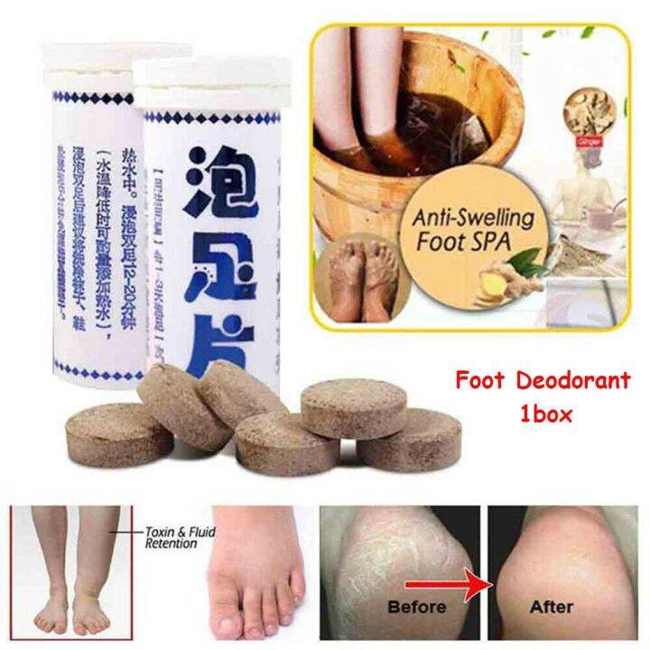 Psoriasis Soak Detox Effervescent tablets Remove Foot Odor Foot