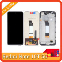 ชุดประกอบดิจิไทเซอร์แผงหน้าจอสัมผัสสำหรับ Xiaomi Redmi Note M2103K19I M2103K19Y 10T 5G