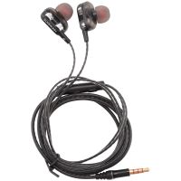 In-Ear Earbud Headphones Wired Headphones Bass Stereo Earbuds Sports Wired Earphone Music Headsets Black