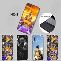 Casing หรับ OPPO F5 A73 F7 F9 Pro A7X F11 F17 F19 A74 A95 Pro Find X3 Pro Lite Neo R9 R9s F1 Plus A76 Reno 7 7Z 6Z 7YU Basketball 24 8 Kobe Bryant Pattern Phone เคสโทรศัพท์